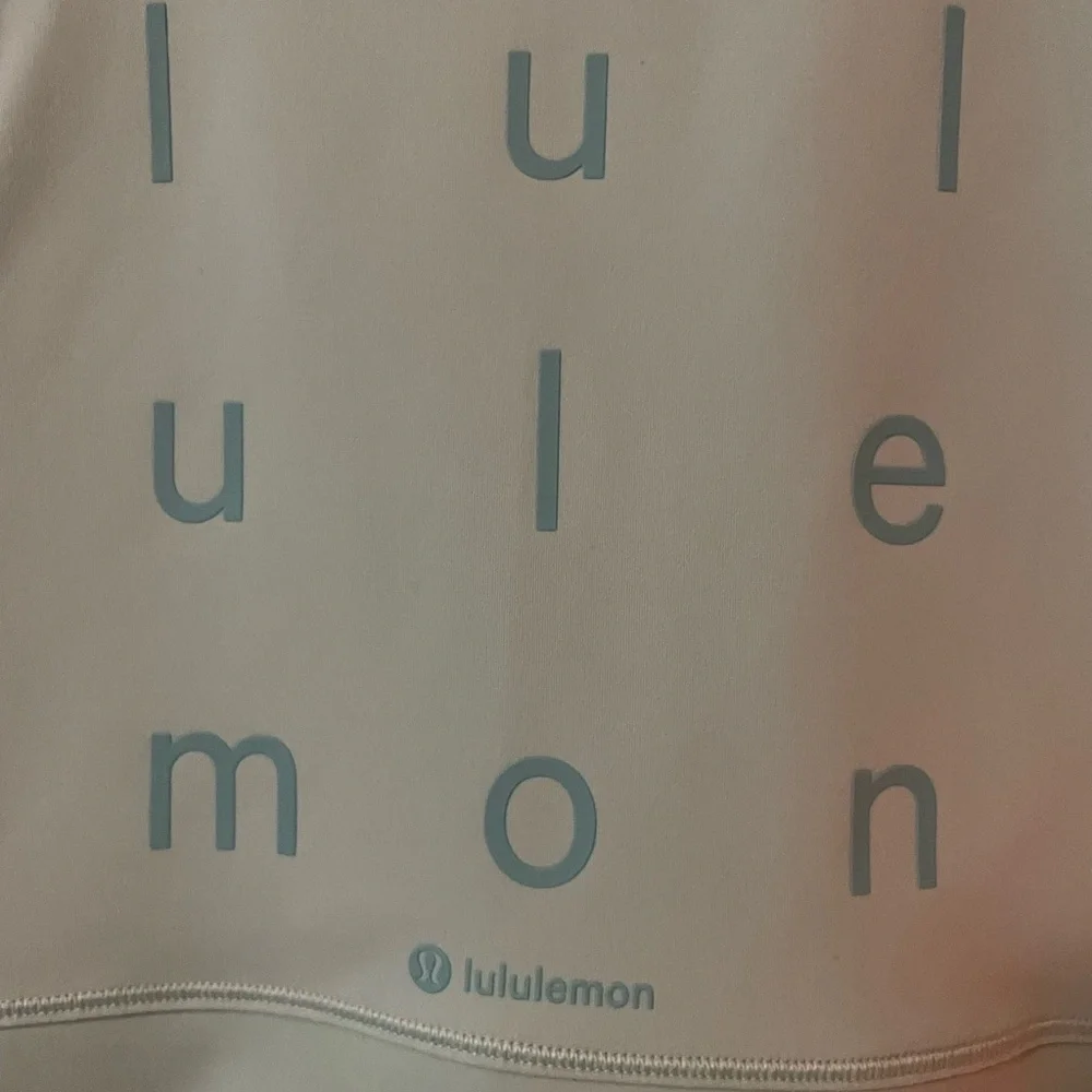 Lululemon Power Pivot Everlux Tank Top Motif Mint Green Reversible - Picture 8 of 14